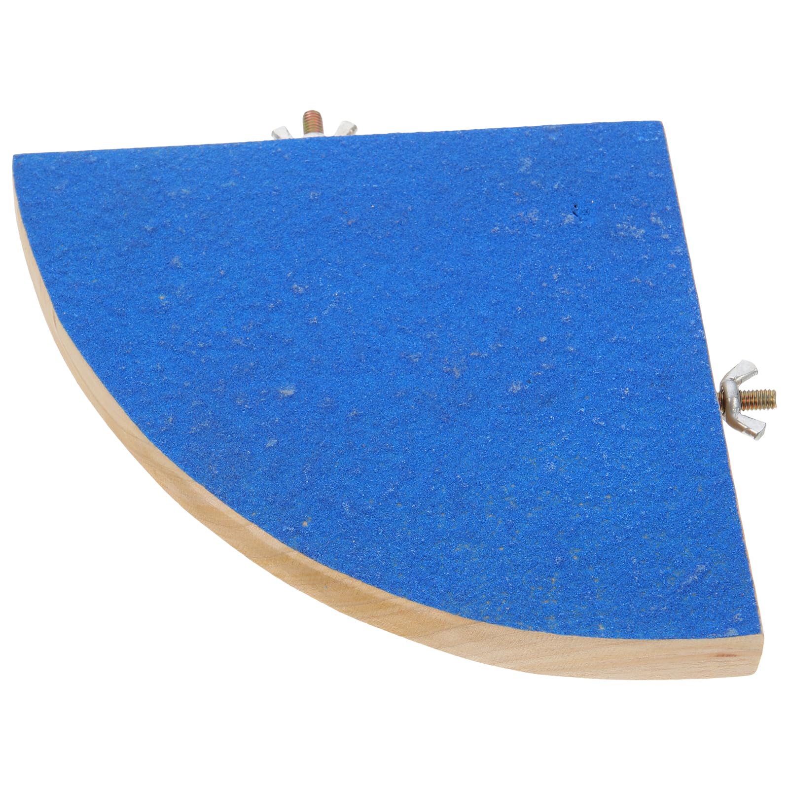 Balacoo Wooden Springboard Small Pet Platform for Hamsters Mice Parrots Bird Cage Perch with Frosted Surface Durable Entertainment Stand 7X7 Inch