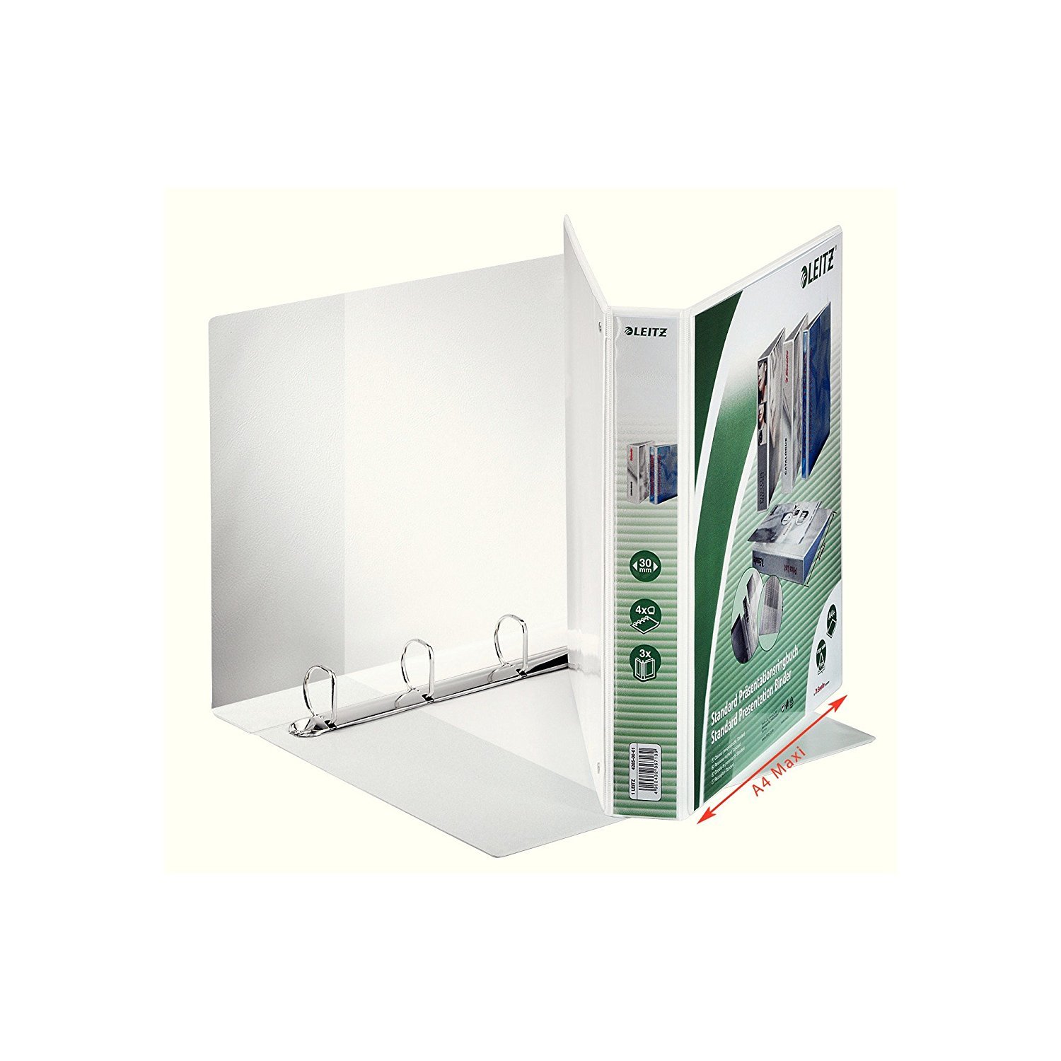 Leitz Presentation Ring Binder A4 30 mm 4 Ring