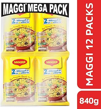 Maggi 2 min Masala Noodles, 12 Singles, 840g