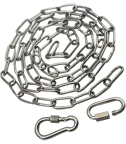 Amazon.com: 304 Stainless Steel Twist Link Chain 1/8