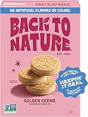 Back To Nature Cookies Sw Golden Creme, 8.25 oz