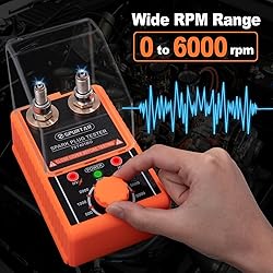 Spurtar Spark Plug Tester, Double Hole Automotive