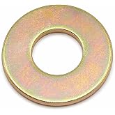 1/2&times;1-1/8 Inch SAE Electro Galvanized Flat Washers, 50-Pack, Industrial Grade, Corrosion Resistant, Fit for American Industrial &amp; Mechanical Applications