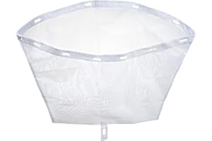 Alocs 6570-398 Filter Net Bag for Ja-cuzzi - 2014+ J-300, 2012+ J-400, 2015+ J-500 Series Hot Tub Mesh Skimmer with 11 Clip Holes