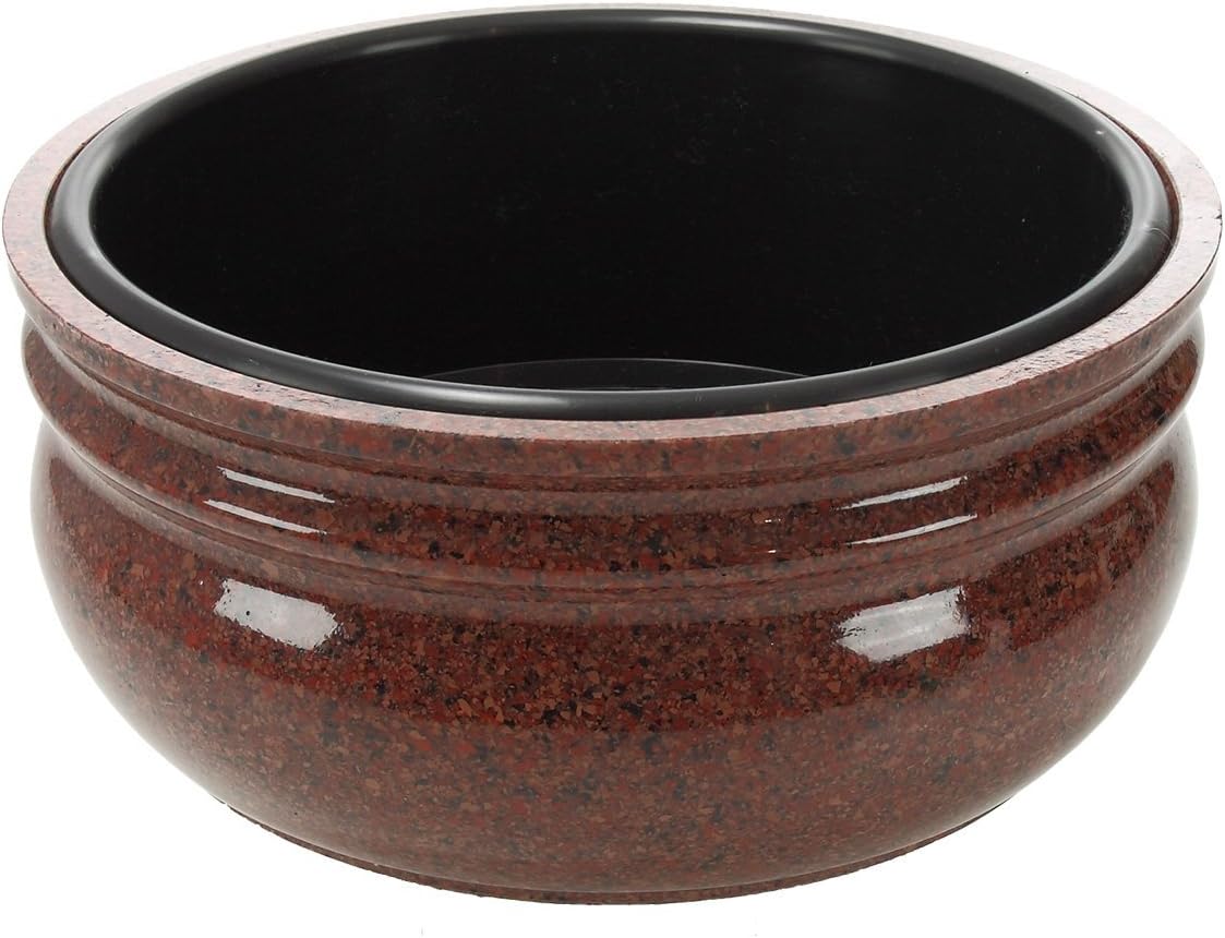 pajubo Grabschale Tilia zum Bepflanzen Kunstharz Granitnachbildung Vanga 32x14cm