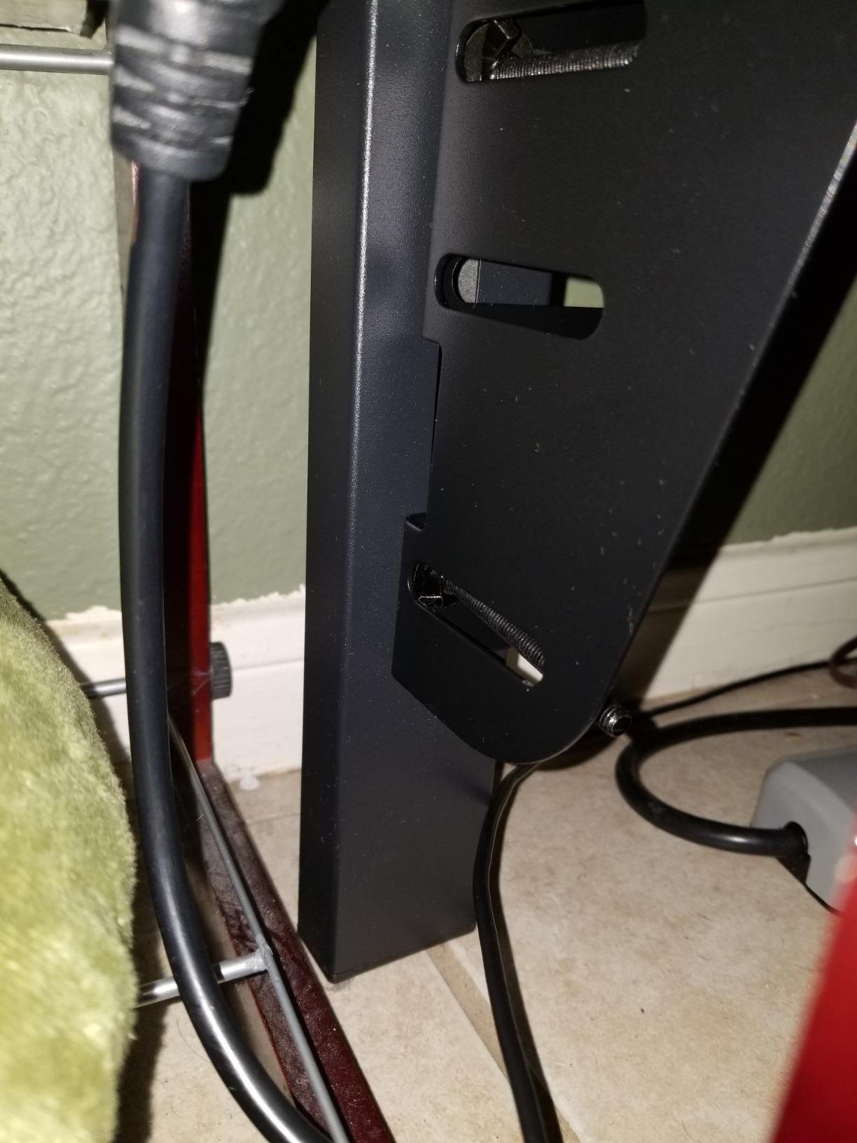 27/mo Finance Zinus Barbara Button Tufted Grey Upholstered Metal