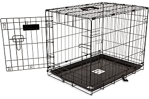 Precision Pet Products One Door Provalue Wire Dog Crate, 24 Inch, For Pets 15-30 lbs, With 5-Point Locking System