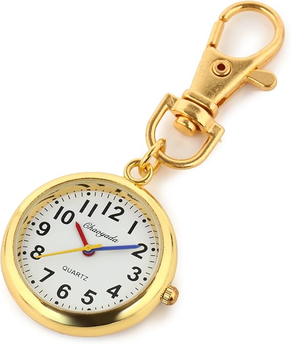 Amazon クロノシア 懐中時計 小型 キーホルダー アンティーク レディース ポケットウォッチ ゴールド 懐中時計 腕時計 通販