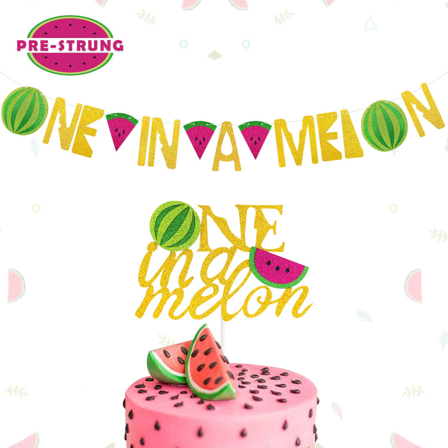 Best one in a melon high chair banner