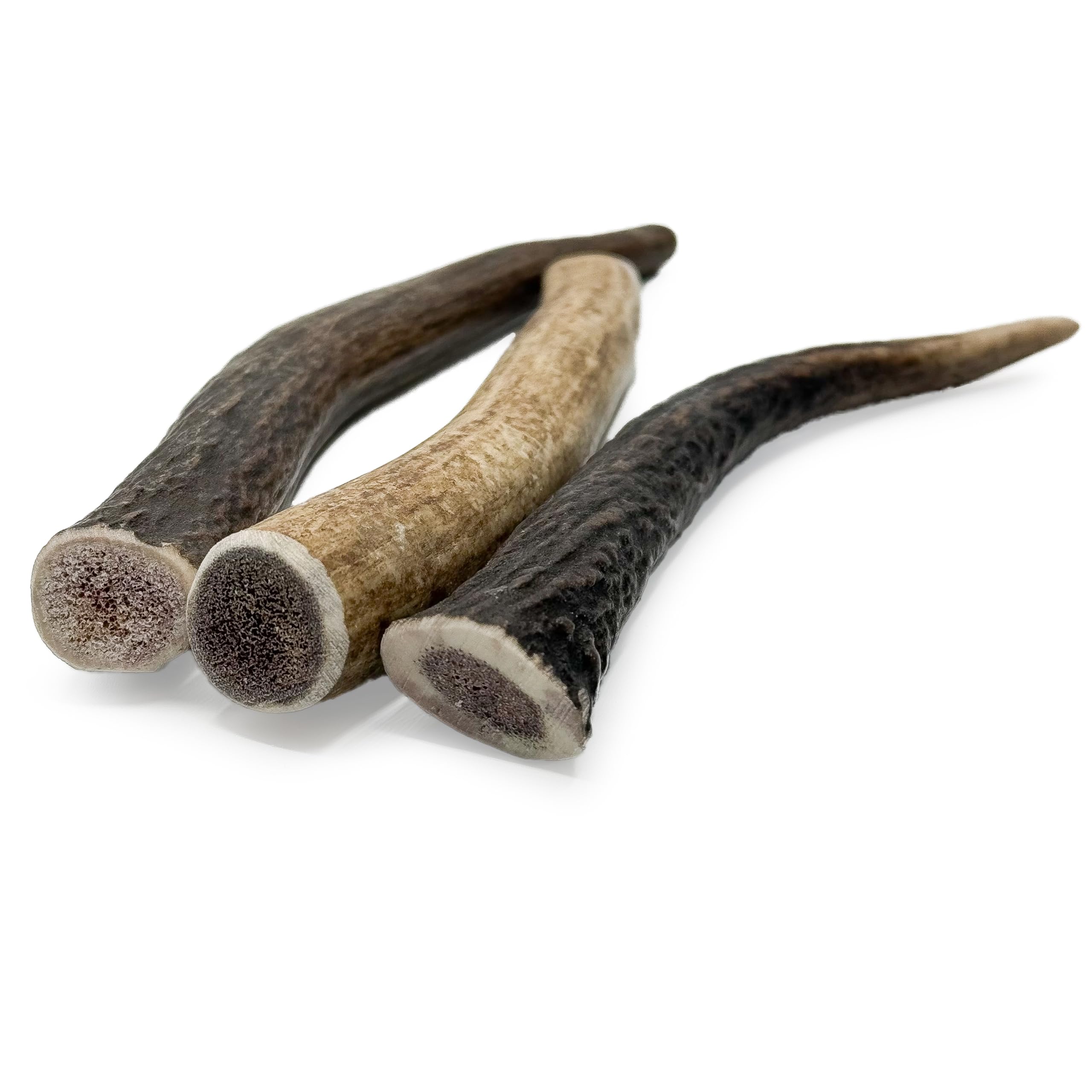 Treaby XS Deer Antler Chews for Dogs – Pack of 3 | Extra Small Puppy & Toy Breed Natural Chews (7–9cm) | Long-Lasting, Odourless, Grain-Free & Sustainably Sourced | Dental Support & Safe Chewing