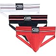 GOLBERG Athletic Supporter - Naturally Contoured Waistband - 3 Packs of Multiple Colors