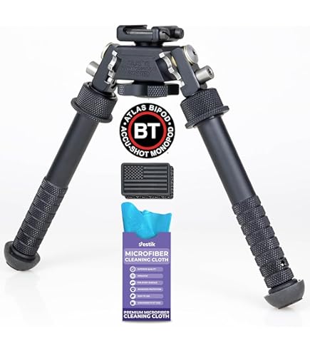 Amazon.com : Atlas PSR No Clamp Bipod | Standard Height, 17S