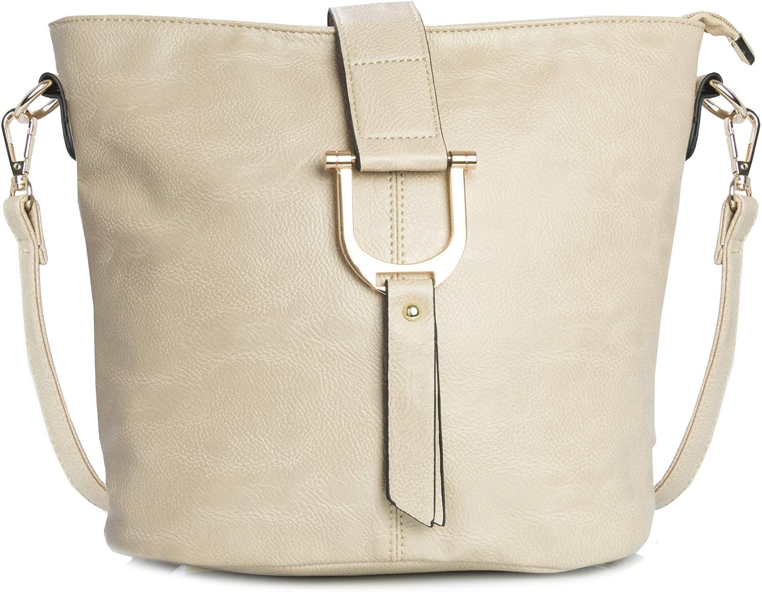Lightewight Medium Size Everyday Bag Mabel Womens Faux Vegan Leather Bucket Style Cross Body Shoulder Handbag Frankie Women S Handbags Shoes Bags