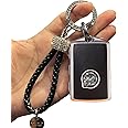 Rhinestone Decor Bear Keychain & Car Key Case Compatible With Hyundai, Key Fob Cover | UK