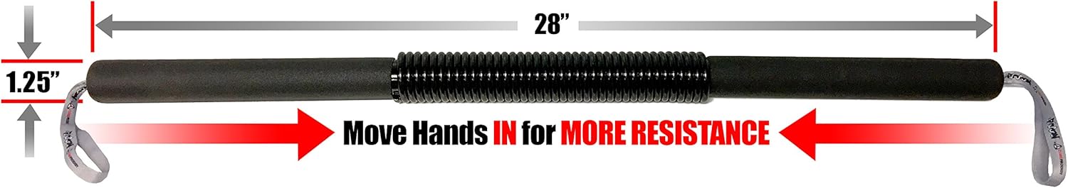 Core Prodigy Python Power Twister - Chest, Bicep Blaster, Shoulder and Arm Builder Spring Exercise : Sports & Outdoors