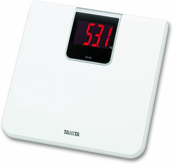 Tanita HD395 WH White Digital Bathroom Scale by Tanita