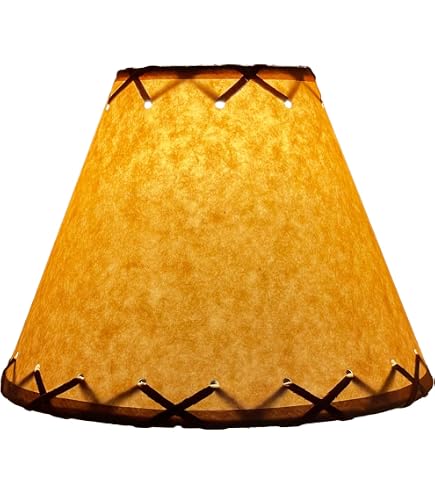 Cowboy Lampshades Set Of 2 – Navajo Tribal Green Vintage Linen Drum Shades, 11x9 Inch, For Table & Floor Lamps