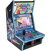 Evercade Alpha Mega Man Bartop Arcade - Pre-assembled unit with Competition-Grade Arcade Controls + 8&rdquo; High-Resolution IPS Screen