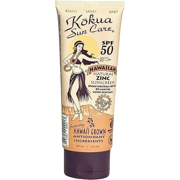 Amazon.com: Kokua Sun Care Hawaiian Reef Safe SPF 30 | Zinc Oxide