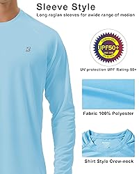 Roadbox Mens UPF 50+ UV Sun Protection Shirts