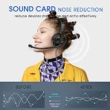 Venker EL USB Headset with Microphone, 40mm Driver, Noise Cancelling view 3