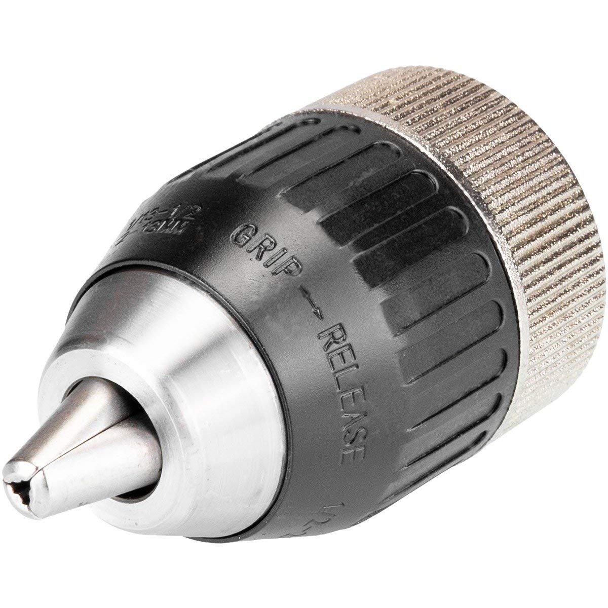 Keyless drill chuck 1/2", 2-13 mm, composite/metal body (C9222)