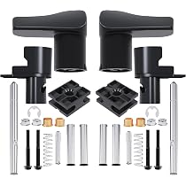 YIHETOP Hood Release Set (4PCS) Upper & Lower Latches for Volvo Truck VN VNL 2014