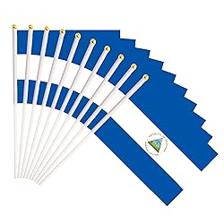 50 Pack Nicaragua Nicaraguan Flags - Small Mini