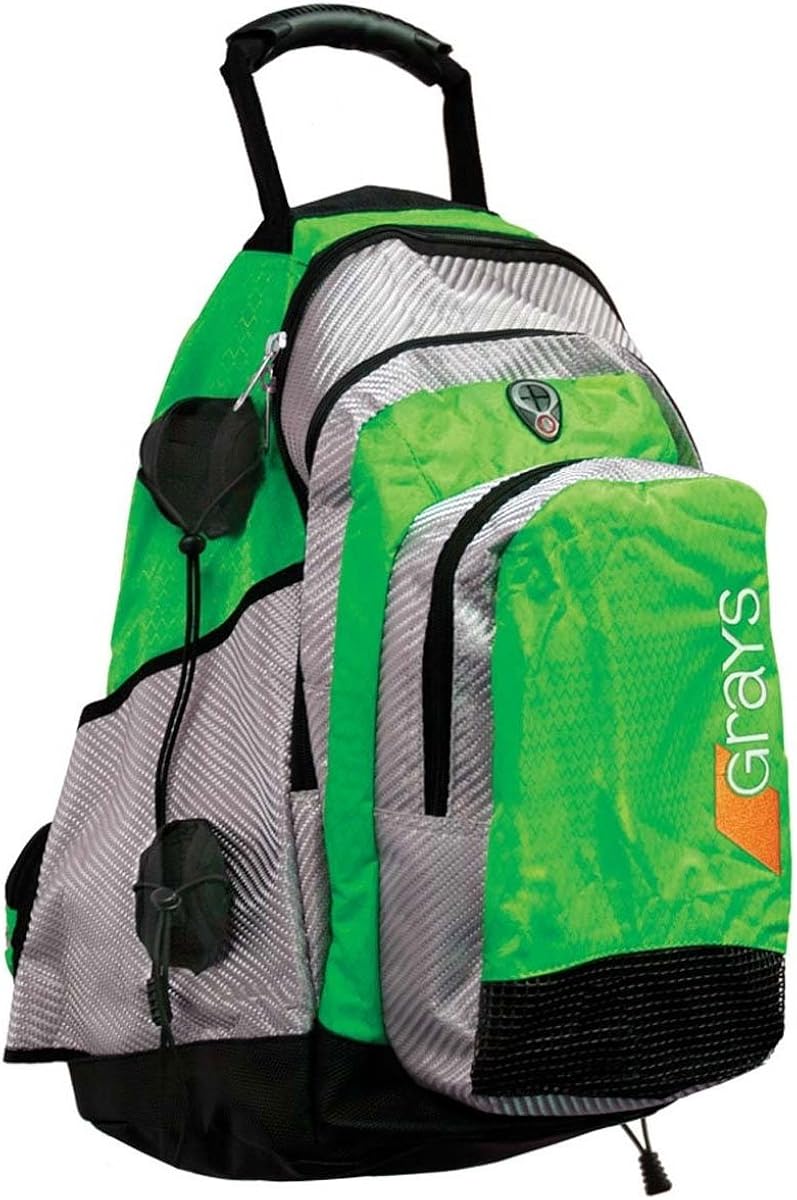 GRAYS Field Hockey Backpack Size: No Size Neon Green/Silver : Clothing