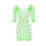 Vorifun Women Fishnet Lingerie Sleepwear One Piece