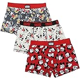 Disney Mickey Mouse Men's 3-Pack Boxer Briefs