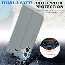 SHIELDON Case for iPhone 16 Plus 6.7" 2024, Genuine
