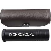 Heavy Duty Calcite Dichroscope Gemstone Tester Trichoic Pleochroic Colors Gemstone Identification Gemstones Gemological Testing Diamond Jeweler Tool Metal Body Gemology