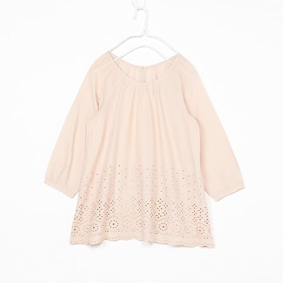 Amazon サマンサモスモス Sm2 綿スカラップスモックチュニック Bピンク M ワンピース チュニック 通販