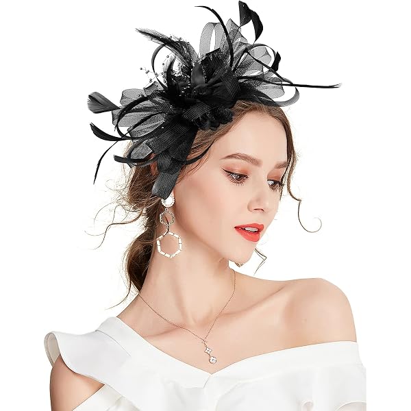 BABEYOND Fascinator Hats for Women Tea Party Hat Kentucky  display picture 1