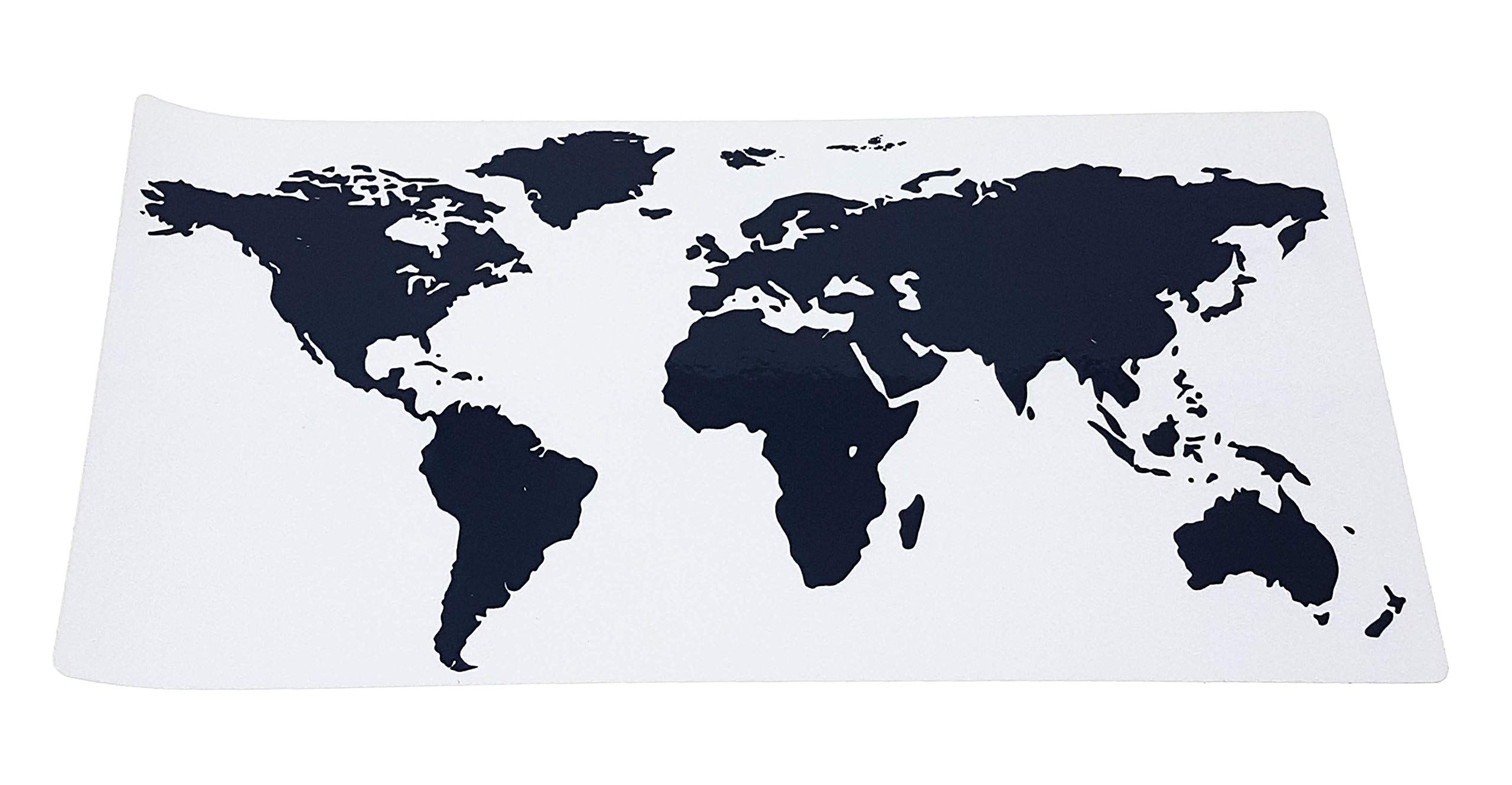 Refractive Sticker World for Bike Trunks