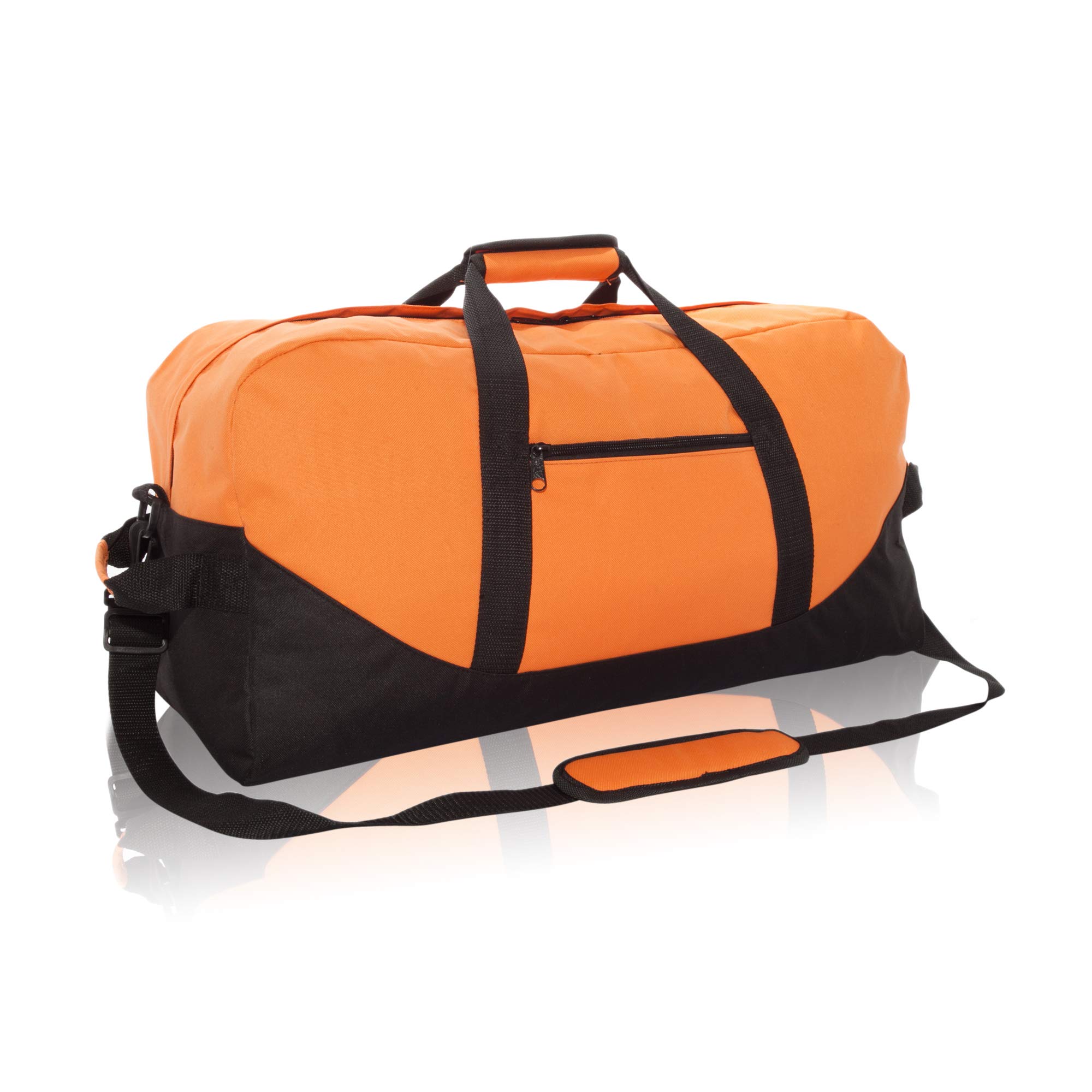 Photo 1 of DALIX 25" Big Adventure Large Gym Sports Duffle Bag in Orange