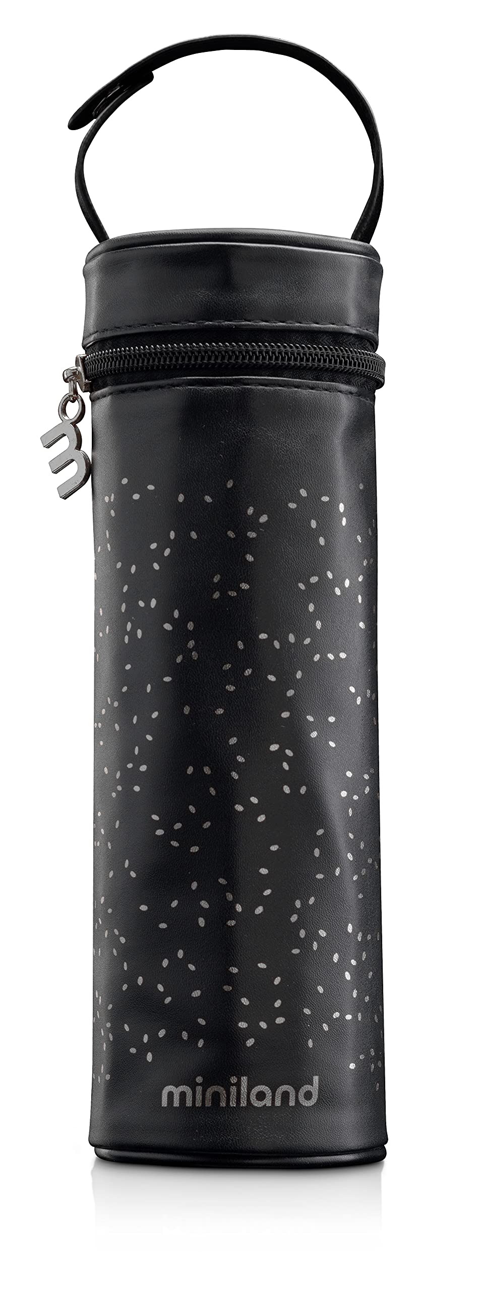 Miniland Isothermal Bag for Baby's Insulated Bottles Or Flasks, Silver