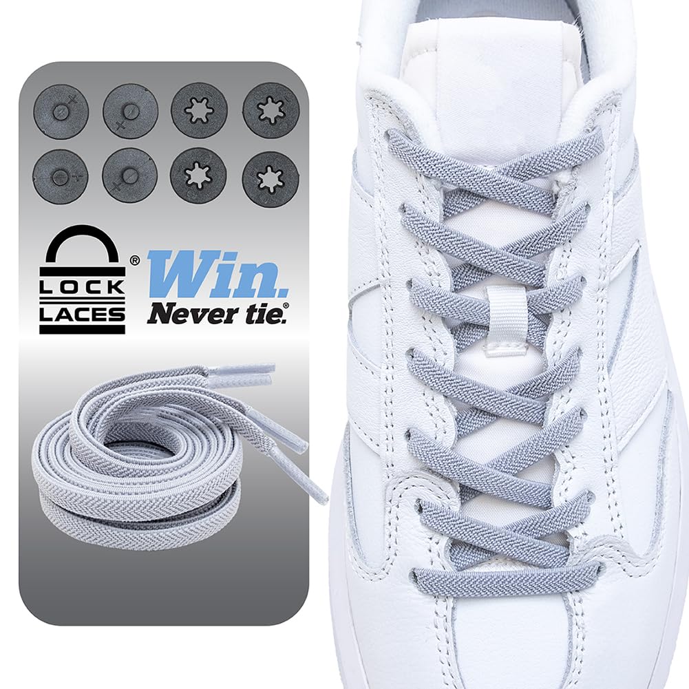 Lock Laces Flat Laces No Tie Elastic Shoelaces