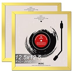 Fxojyvo Vinyl Record Frame for the Wall Display