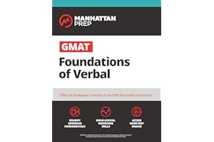 GMAT Foundations of Verbal: Practice Problems in Book and Online