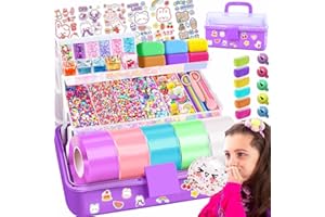 Jimcii Nano Tape Bubble Kit with Purple Box, Squishy Making Maker Kit, Birthday Christmas Gifts Toys for 4 5 6 7 8 9 10 11 12 Year Old Girls Girl Grandkids, Kids Toys for Girls 4-6 6-8 7-8 8-10 10-12