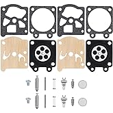 The Lord of the Tools 2 Sets Carburetor Carb Repair Kit Gasket Diaphragm Compatible with Stihl 024 026 MS240 MS260 Chainsaw R