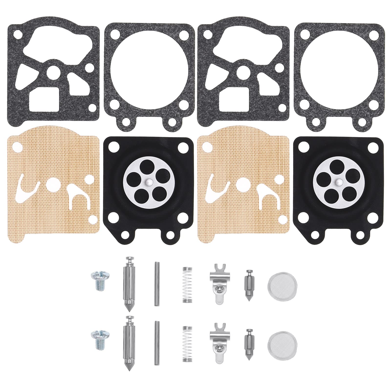 VGOL 2 Sets Carburetor Carb Repair Kit Gasket Diaphragm Compatible with Stihl 024 026 MS240 MS260 Chainsaw Replaces K11-WAT Carburetor Parts