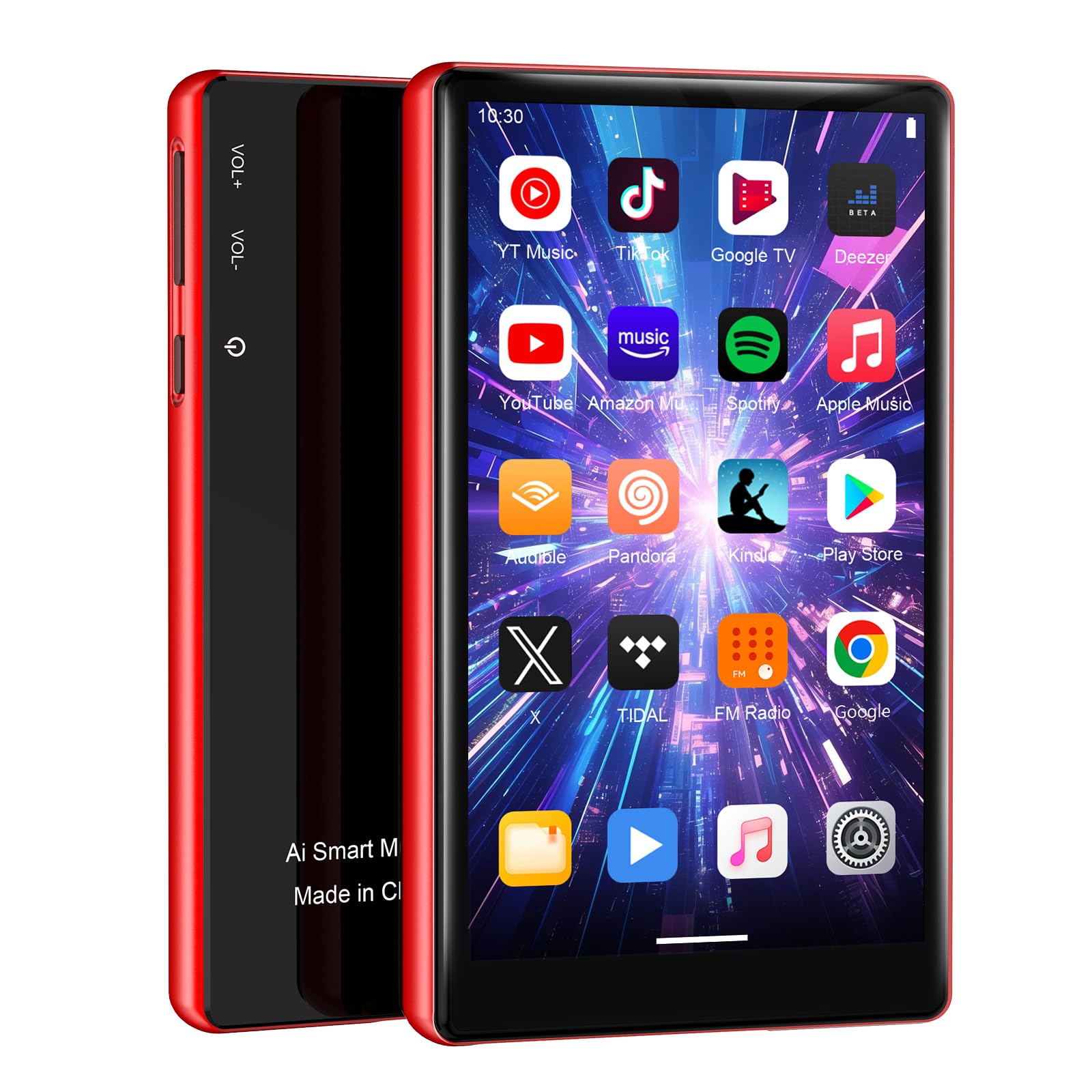 96GB MP3 Player with Bluetooth and WiFi, 5" HD