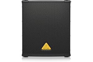 Behringer EUROLIVE B1200D-PRO High-Performance Active 500 Watt 12" PA Subwoofer with Built-In Stereo Crossover