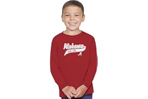 Little King NCAA Infant & Toddler Long Sleeve Tee-Varsity Logo-Team Colors (6M 12M 18M 2T 3T 4T)