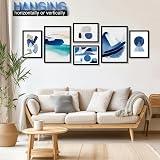 Bobeen A3 Picture Frame 3 Pack Black 29.7x42cm Wall Hanging view 9