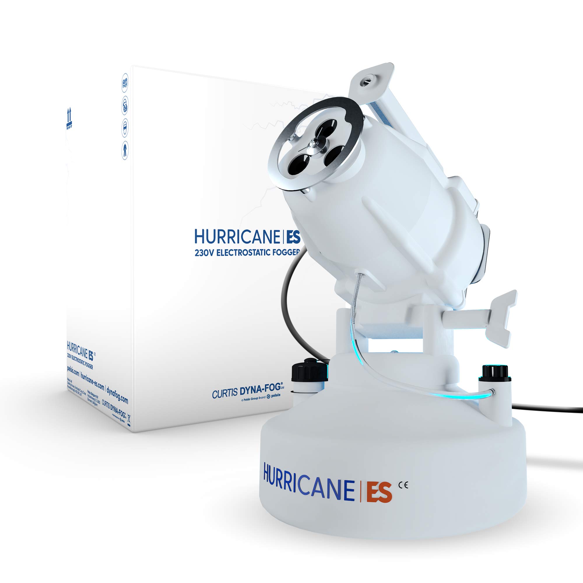Hurricane ES 230V Electrostatic ULV Fogger Machine for Disinfection, Infection Control and Pest Control