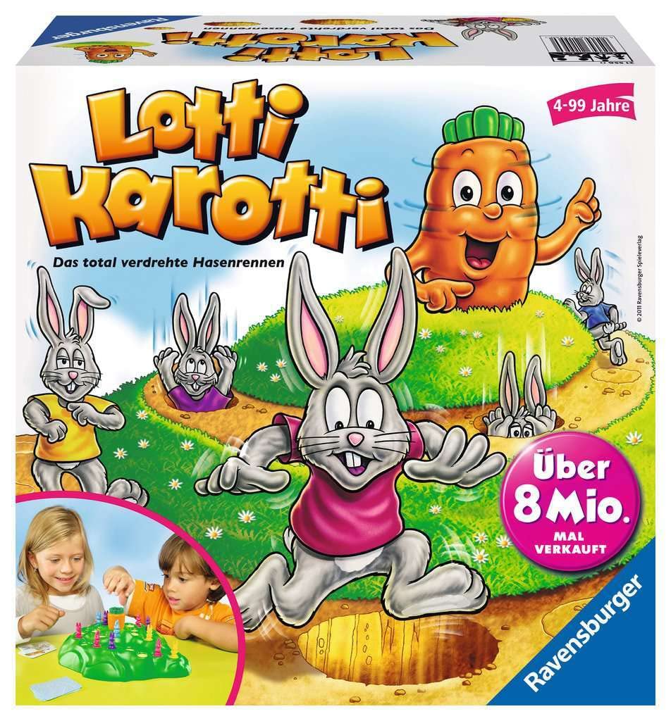 Ravensburger 21556 0 "Lotti Karotti" Game — image 1